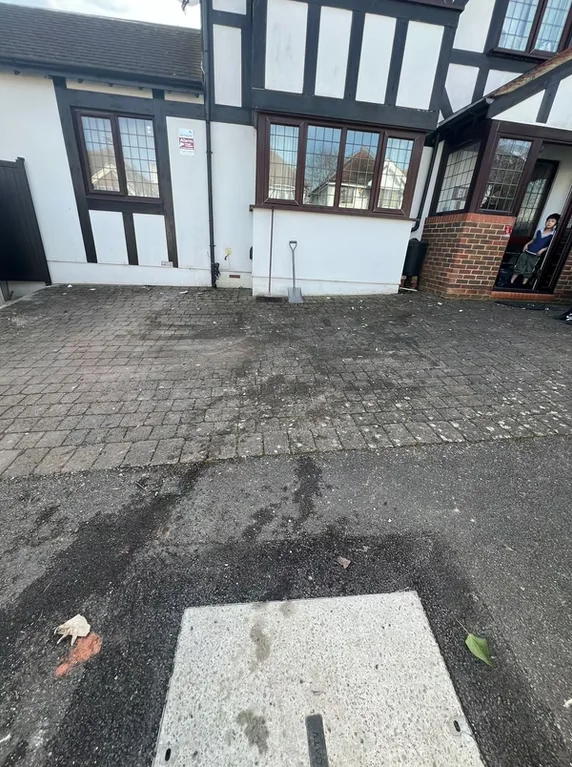 Driveway after GreenCore Waste collection