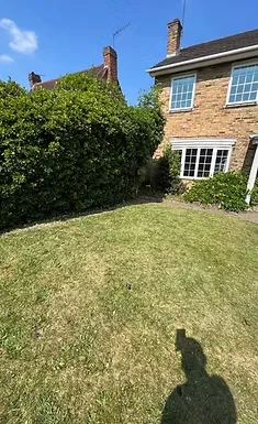 Garden area after GreenCore Waste clearance